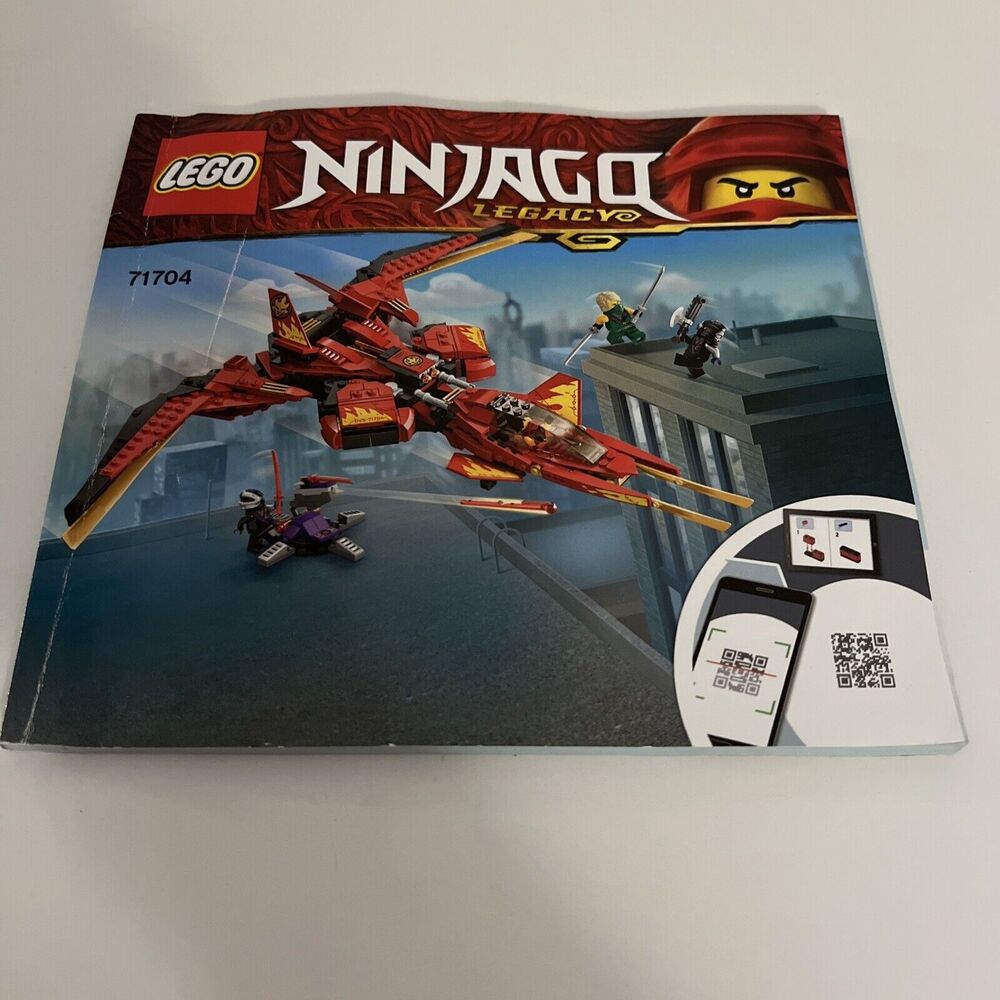 LEGO Ninjago Legacy 71704 Instruction Manual Only